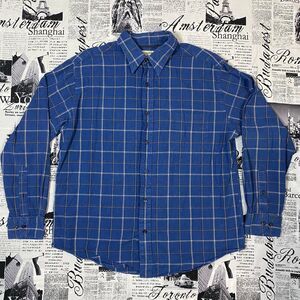 St Johns Bay Men's Blue and Navy Shirt